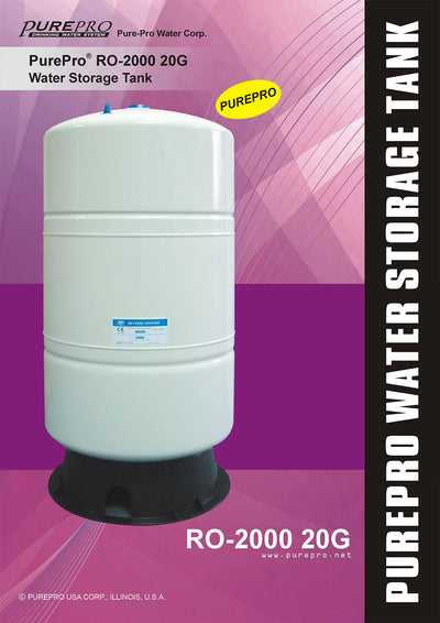 美國 PurePro®  20加侖 壓力儲水桶 ★ RO-2000 20G  RO儲水桶