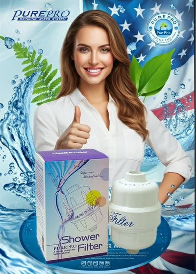 本館熱銷冠軍！PurePro® 沐浴過濾器 PRO-6000｜結合科技與奢華，升級您的淋浴體驗！