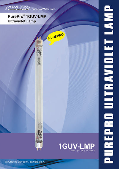 美國 PurePro® UV燈管 1GUV-LMP 紫外線殺菌器 (UV燈管)