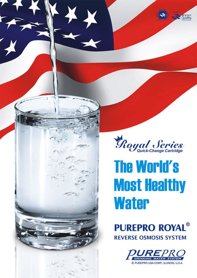 美國PurePro®皇家系列淨水器 R8 - 鹼性能量RO活水機 - 全家健康絕佳選擇 - R8